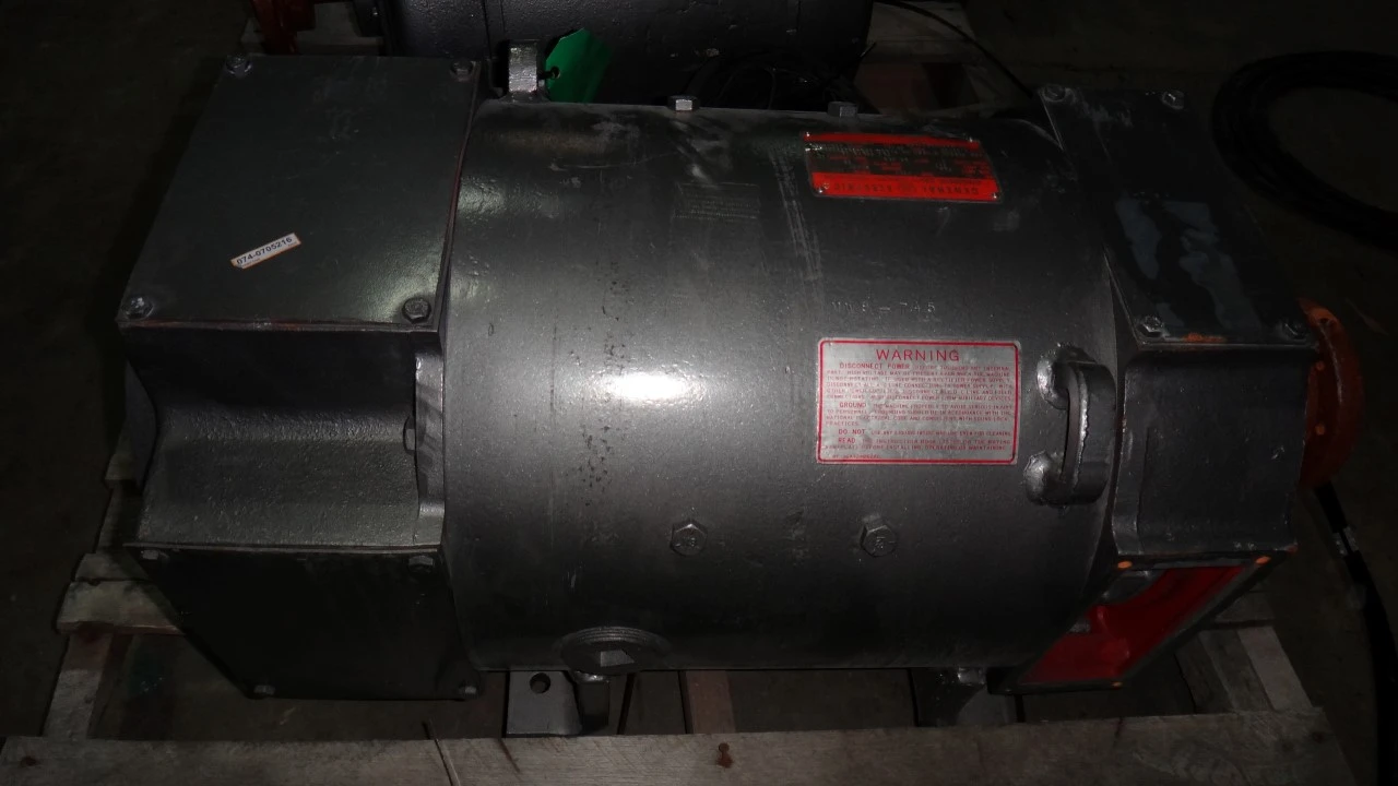 General Electric DC Generator 40 KW 250 V 3450 RPM CD327AT