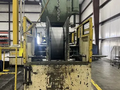 15,000 LB x 36" x .312" COE Coil Cradle Straightener Feeder Space Saver Servo Feed Line