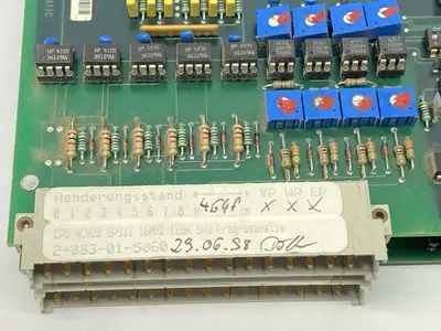 USED HOMATIC CPU MODULE HC020 SPS-BUS-MODUL SPSII REV. 04