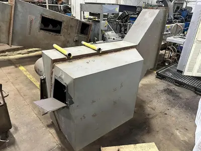 Used 2007 WHEELABRATOR ES-1838-22 Roller Conveyor Shot Blaster Pennsylvania US | Shot Blasting Equipment #1368842