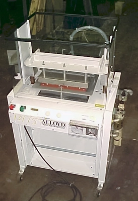 USED ALLOYD SEMI AUTOMATIC BLISTER SEALER