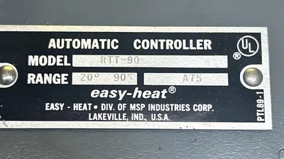 Used EASY-HEAT RTT-90 Temperature Controls Ohio US | Surplus Asset Holdings #1247035