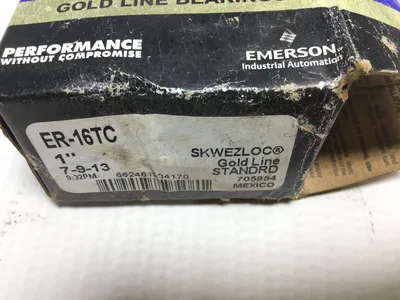 Emerson ER-16TC Seal Master Gold Line Bearings 1″ Insert Bearing
