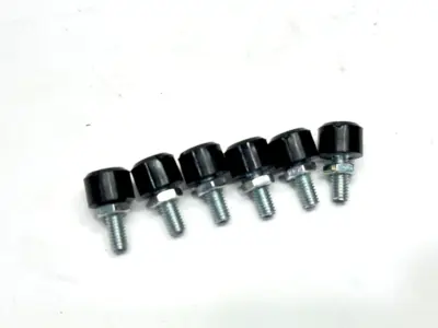 UNAH4-10 | Misumi  Hex Head Stopper Bolts Urethane Bumper M4 10mm LOT OF 6 - New Other