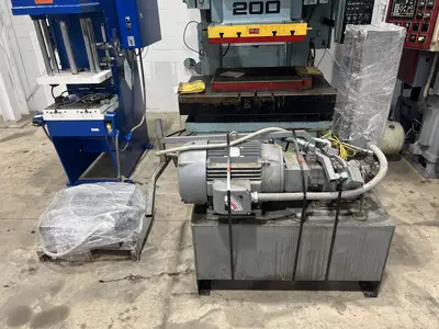 100 Ton Custom Press • Used Custom 4-Column Press