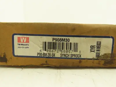 TB Woods P90-8M-30-SK Timing Belt Pulley Sheave Sprocket 90 Tooth 2790 RPM Max