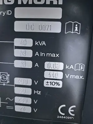 USED 2015 DMG Mori CTV 160 2nd