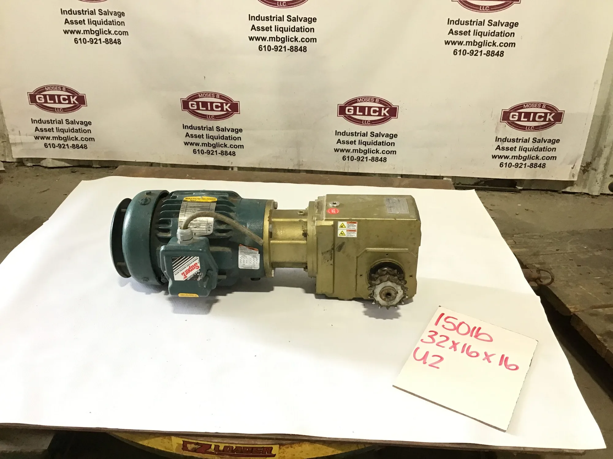 Baldor Super E Reliance Marine Duty Electric Motor