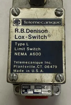 Used TELEMECANIQUE L100W Miscellaneous Equipment (Electrical & Power) | Surplus Asset Holdings #1203766