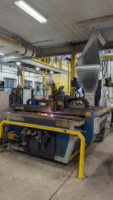 Used 1998 AKS ACCU-KUT 5×10 Plasma Cutters Pennsylvania US | The Equipment Hub #1490065