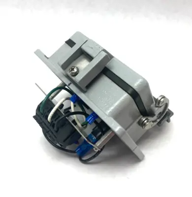 USED MENCOM PANEL INTERFACE CONNECTOR MODULE, DUPLEX OUTLET