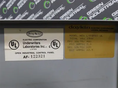 USED DAYKIN LTFS-03 UL