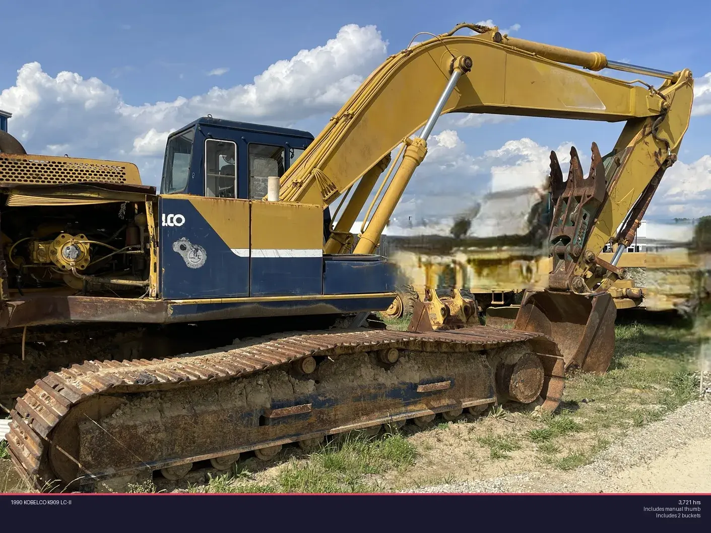Used 1990 KOBELCO K909 LC-II Excavators Virginia US | Proxy Equipment #1378232