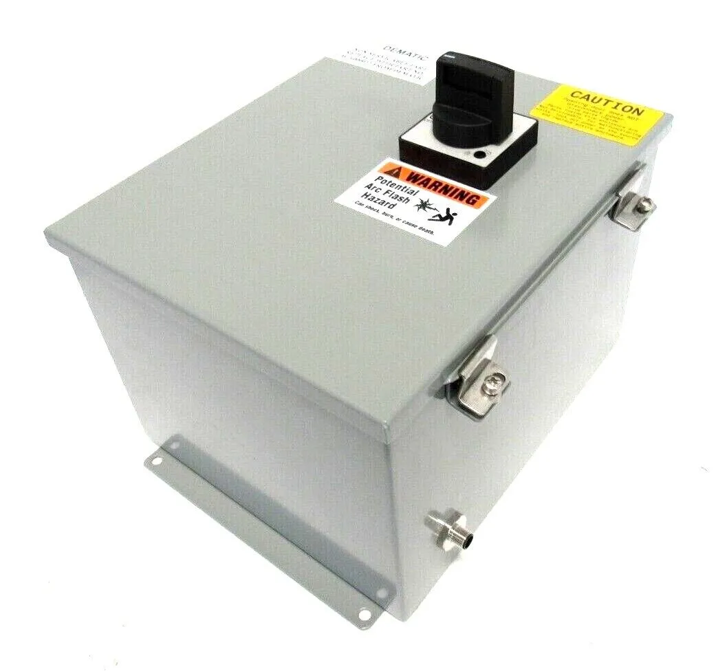 NEW DEMATIC LACA000022 REVERSING STARTER 480VAC 1HP AS-I CONTROL PANEL