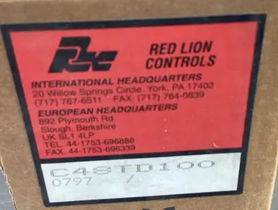 USED Red Lion Controls C48TD100