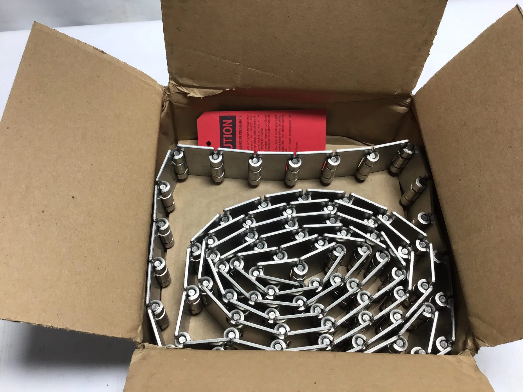 Rexnord SS815K2.25 Tabletop Opti-plus Conveyor Belt MCC Chain