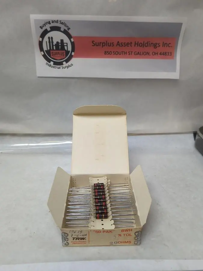 New | in-Stock TRW BWH-20 Miscellaneous Equipment (Electrical & Power) | Surplus Asset Holdings #1198772