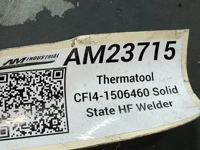 Used THERMATOOL CFI41506460 Welding Machinery (Other) Ohio US | HGR 24 #1506639