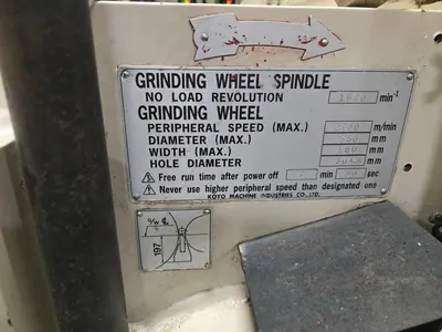 Koyo KC300D Semi-Rough Outer Diameter Grinding Machine