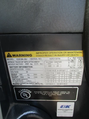 USED MITSUBISHI ESR18N-24V