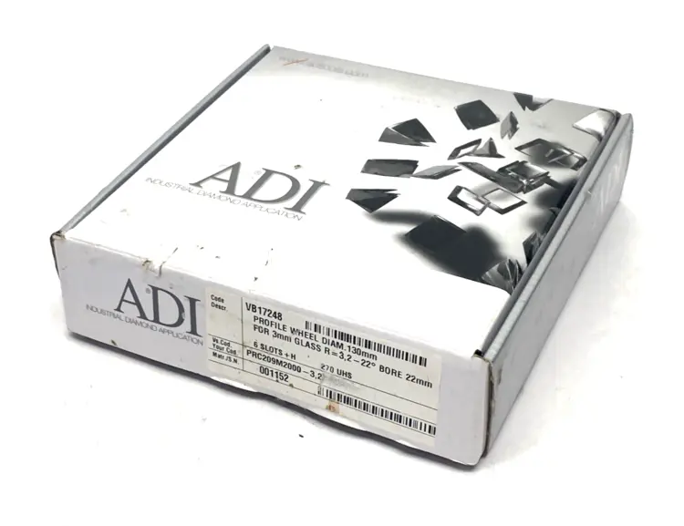 New | in-Stock ADI Ultra High Speed Diamond Bevel Cutting Wheel PRC209M2000-3,2 Cutting Wheels Michigan US | Maverick Industrial Sales #1391545