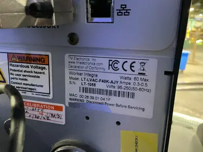 Used TM ELECTRONICS LTLVACF40KAJY Leak Testers Ohio US | HGR 24 #1415207
