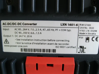 USED Power-One LXN 1601-6S