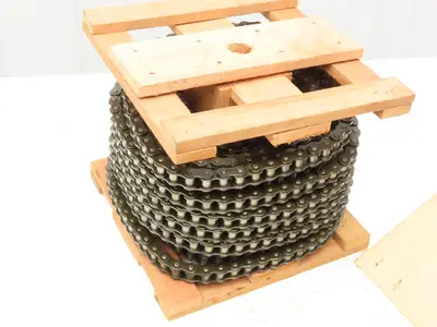 Peer 60-1RIV Roller Chain #60 Riveted Standard Duty .75 Pitch 100' Reel