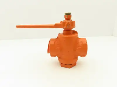 Resun D250 400 Plug Valve 1-1/2" FNPT Threaded w/Handle
