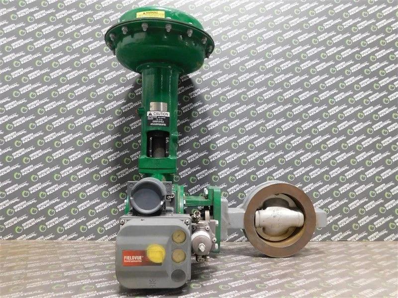 6" Fisher Valve Butterfly Assembly Type 8560/1052/67CFR-600/DVC6020 CL300 Used