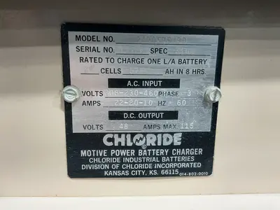 Used CHLORIDE 24R0575M3D Material Handling (misc) Ohio US | HGR 24 #1324960