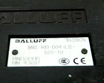NEW BALLUFF BNS-819-D04-L12-100-10 LIMIT SWITCH BNS819D04L1210010