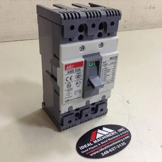 Used LS INDUSTRIAL SYSTEMS ABS 53B Circuit Breakers Michigan US | Ideal Machinery #590649
