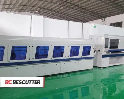 2026 Bescutter TUBE Ninja 4 In and Smaller | Fiber Laser Tube Cutting Machine With Automation