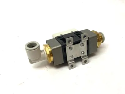 USED SMC DIGITAL AIR FLOW SWITCH 5~500L/MIN, DUAL-COLOR