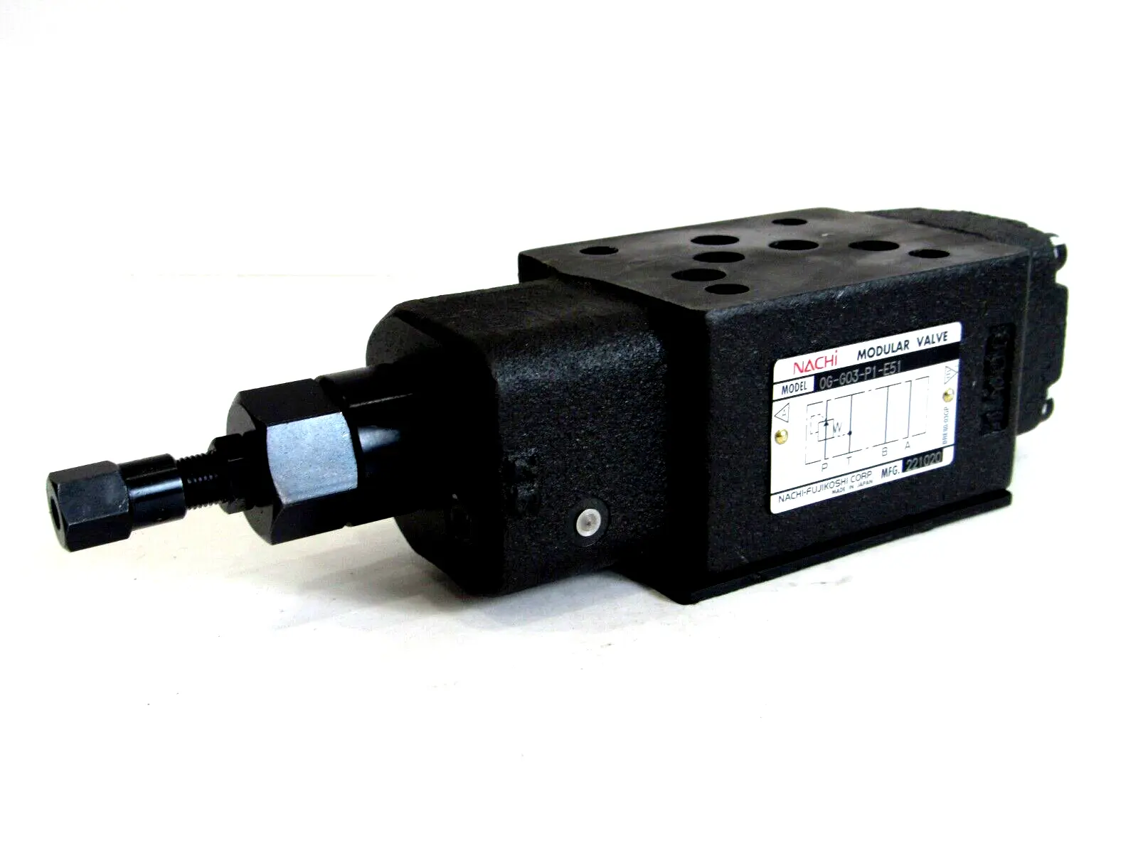 NEW NACHI OG-G03-P1-E51 MODULAR VALVE OGG03P1E51