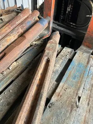 Used AFTERMARKET 5” X 54-1/2" CABLE TOOL DRILLING CHISEL BIT Drills Pennsylvania US | East West Machinery & Drilling #1417272