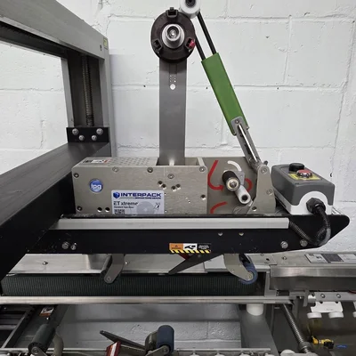 Bel 5150 Box Top and Bottom Tapping Machineand case former # 6989