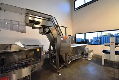 Hopper, Bottle, Elevator, Stainless Steel, 3 Phase Power #5991100