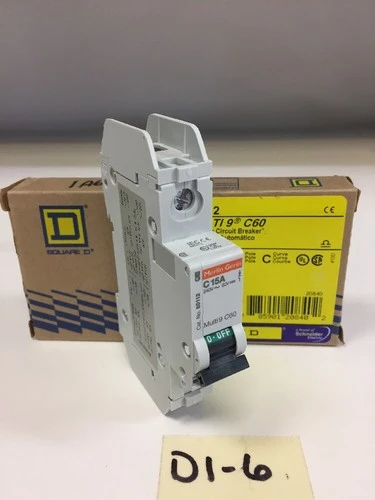 New | in-Stock Square D C15A Circuit Breakers Indiana US | J&J Industrial Supply #511329