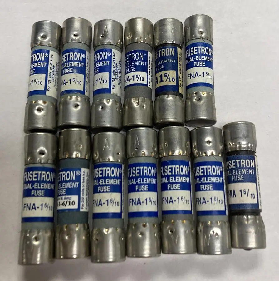 New | in-Stock COOPER BUSSMANN FNA-1-6/10 Miscellaneous Equipment (Electrical & Power) | Surplus Asset Holdings #1195042