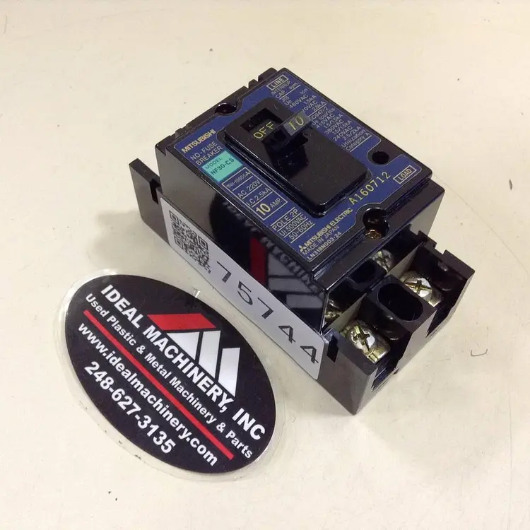 Used MITSUBISHI NF30-CS-10 Circuit Breakers Michigan US | Ideal Machinery #607317