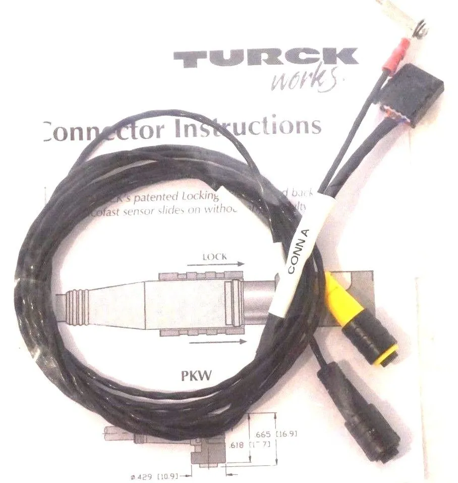NEW TURCK 10240134 PICOFAST CONTROLLER HARNESS ASSEMBLY