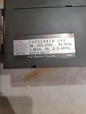 USED FUJI ELECTRIC FVR008B7S-2KK