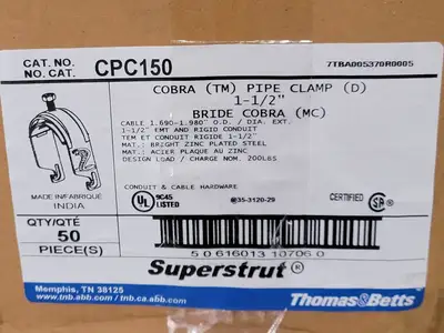 USED THOMAS & BETTS CPC150