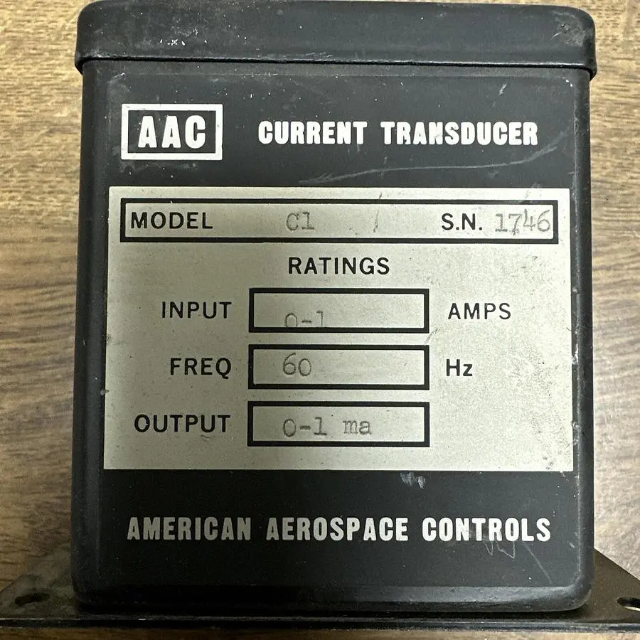 Used CURRENT C1 Transducers | Surplus Asset Holdings #1205602