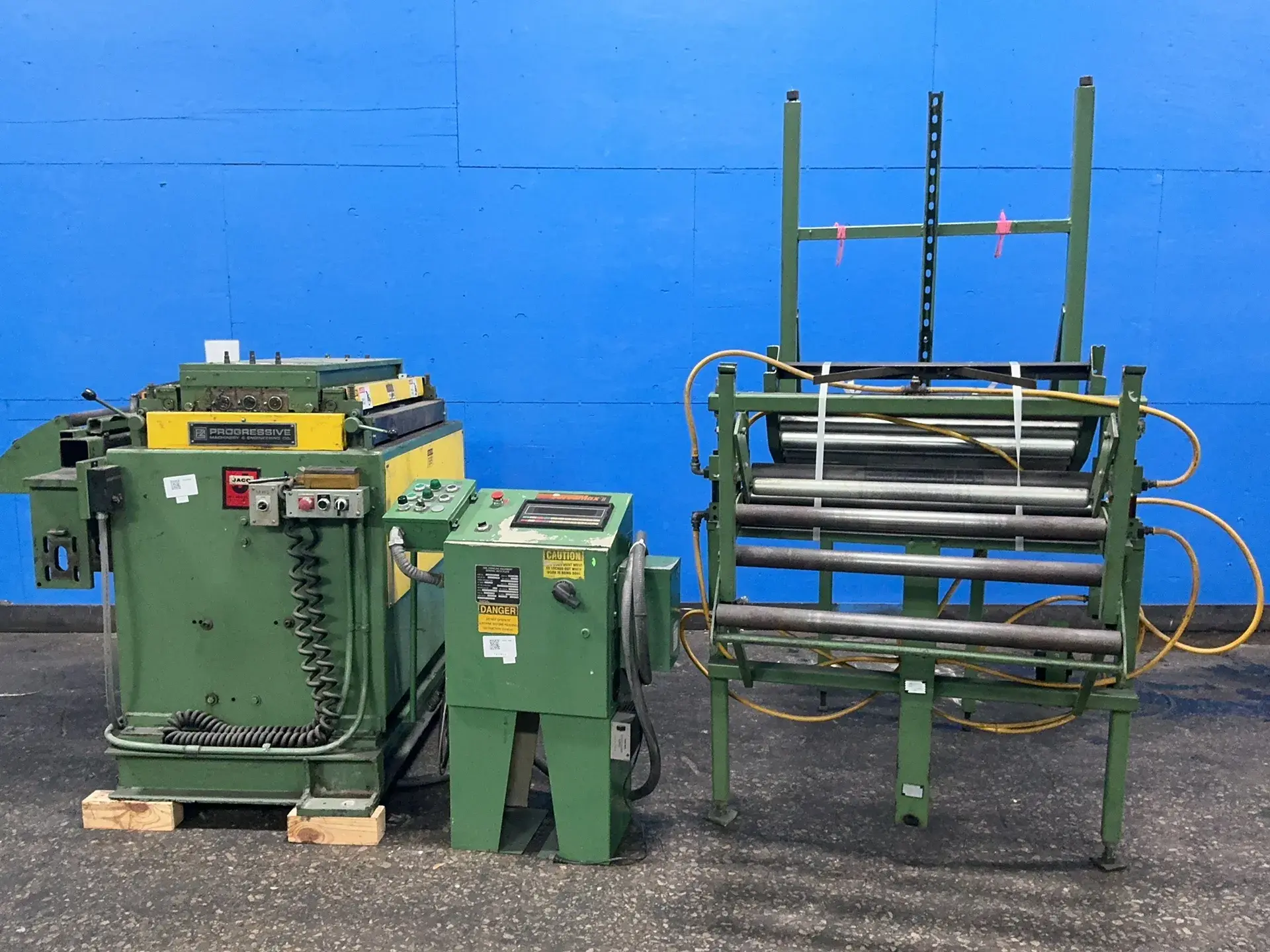 Used PROGRESSIVE MACHINERY & ENGINEERING CO. SMX30 Sheet & Strip Straighteners Ohio US | HGR 24 #1305299