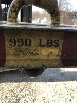 990lb Lifting Beam for Crane 5.75ft X 6″ ; 68″ Spread