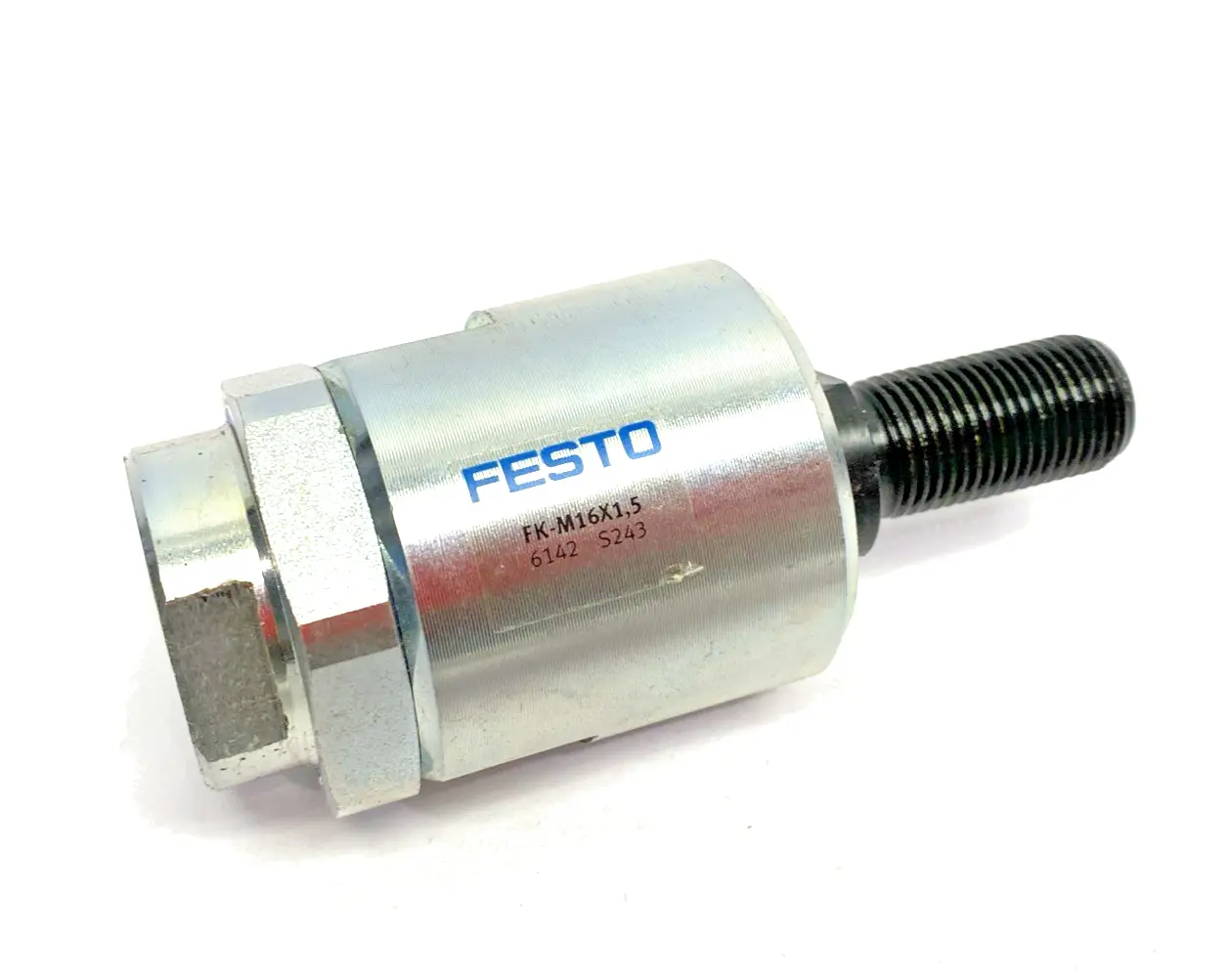 Used Festo Self-Aligning Rod End Coupler M16 x 1.5 6142 Parts (Hydraulics and Pneumatics) Michigan US | Maverick Industrial Sales #1514721