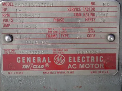 USED GENERAL ELECTRIC 5KR213AN902H